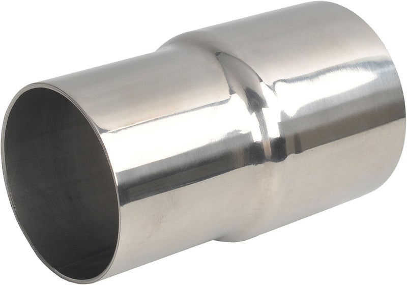 BATONECO ID 2 Inch to ID 2.25 Inch Exhaust Pipe to Component Pipe Adapter, 2" ID to 2.25" ID Reducer Polished Stainless Steel 4" Overall Length (2” ID-2.25” ID) - Image 2
